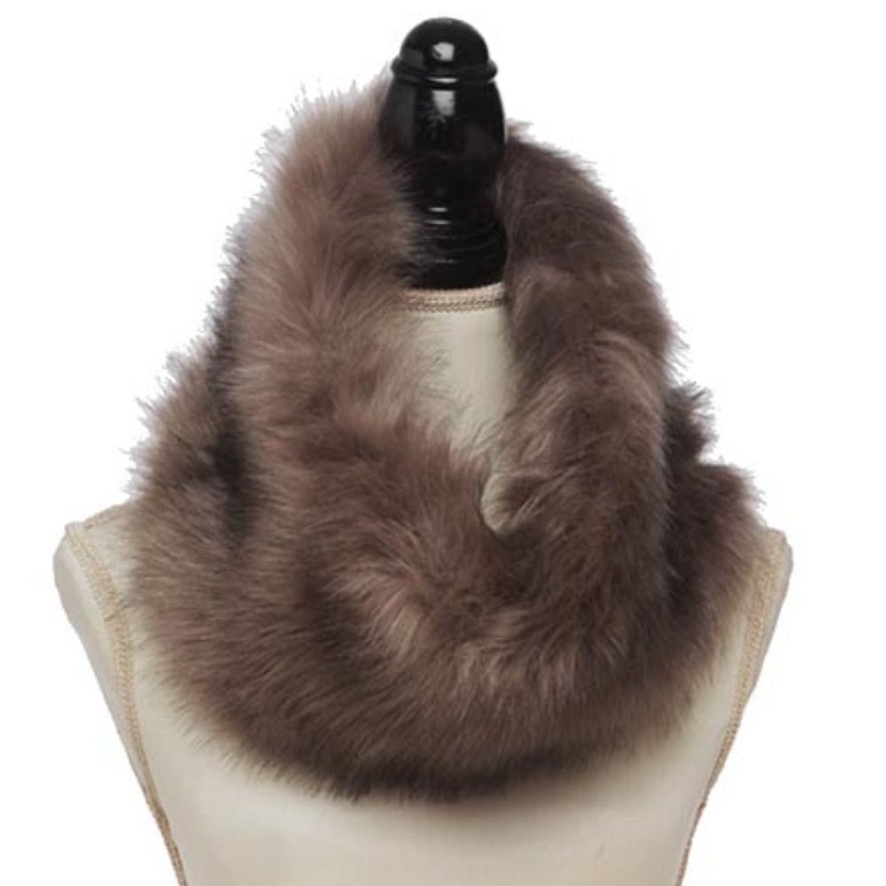 Faux Fur Infinity Scarf